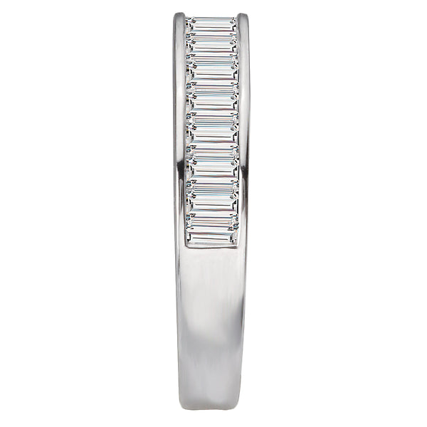 Baguette Diamond Wedding Band