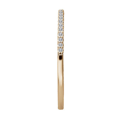 Diamond Straight Wedding Band