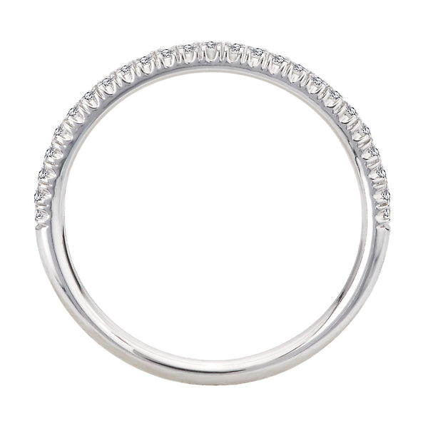 Diamond Straight Front Diamond Ring
