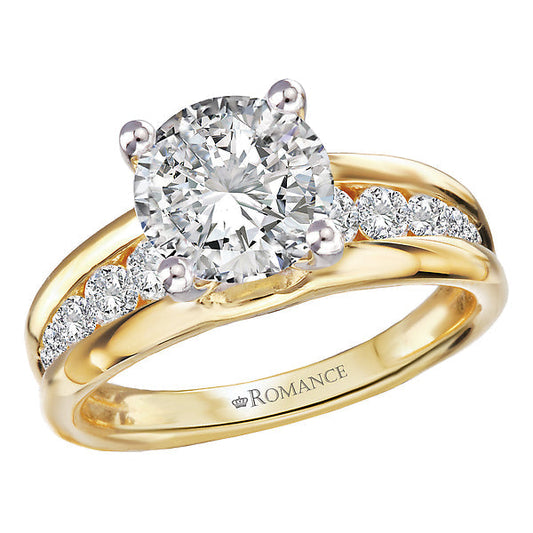 Semi-Mount Diamond Engagement Ring