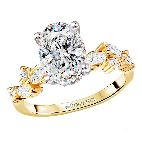 Semi-Mount Diamond Engagement Ring