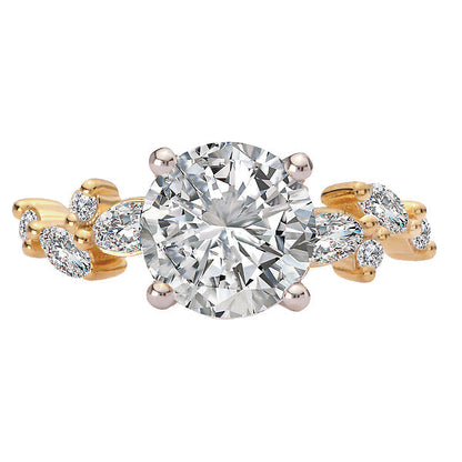 Semi-Mount Diamond Engagement Ring