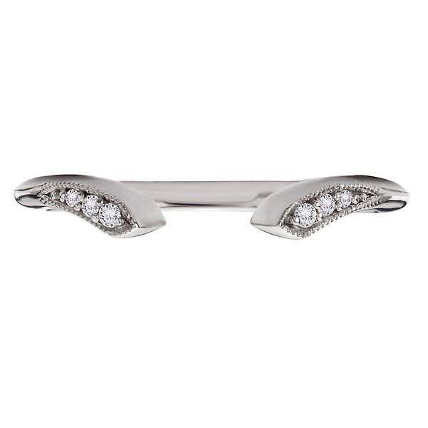 Vintage Styled Open Cuff Wedding Band