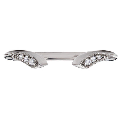 Vintage Styled Open Cuff Wedding Band