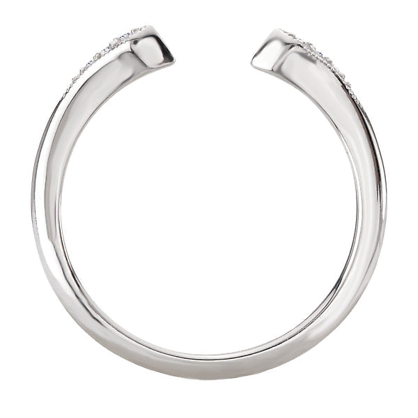 Vintage Styled Open Cuff Wedding Band