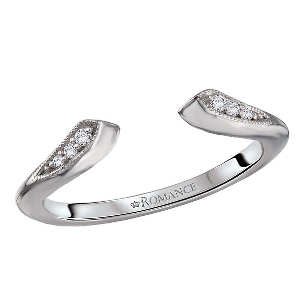 Vintage Styled Open Cuff Wedding Band