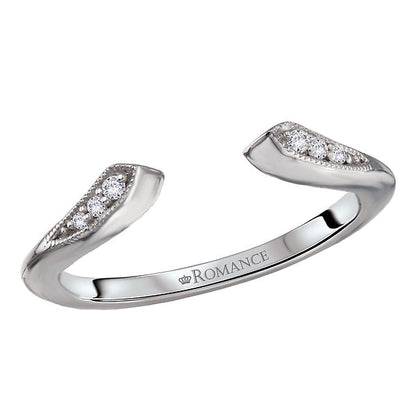 Vintage Styled Open Cuff Wedding Band