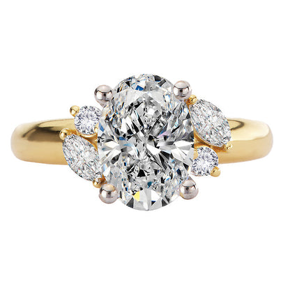 Semi-Mount Diamond Engagement Ring