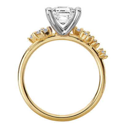 Semi-Mount Diamond Engagement Ring