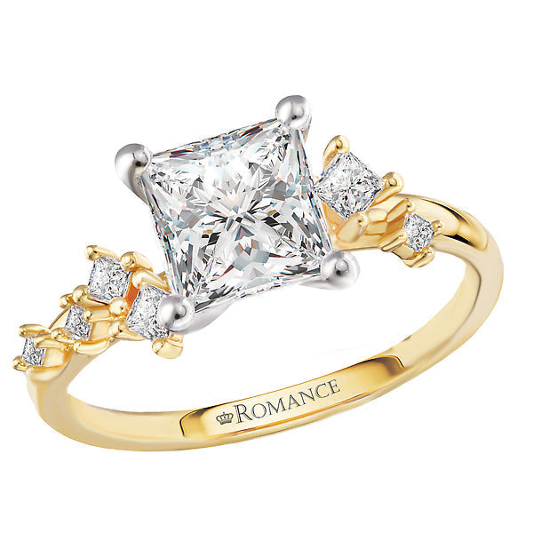 Semi-Mount Diamond Engagement Ring