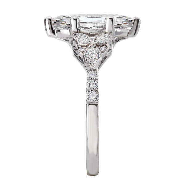 Semi-Mount Diamond Engagement Ring