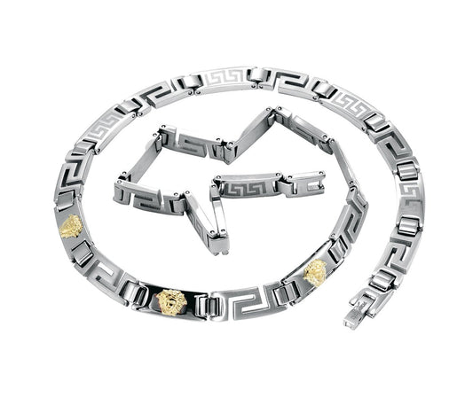 GREEK KEY NECKLACE