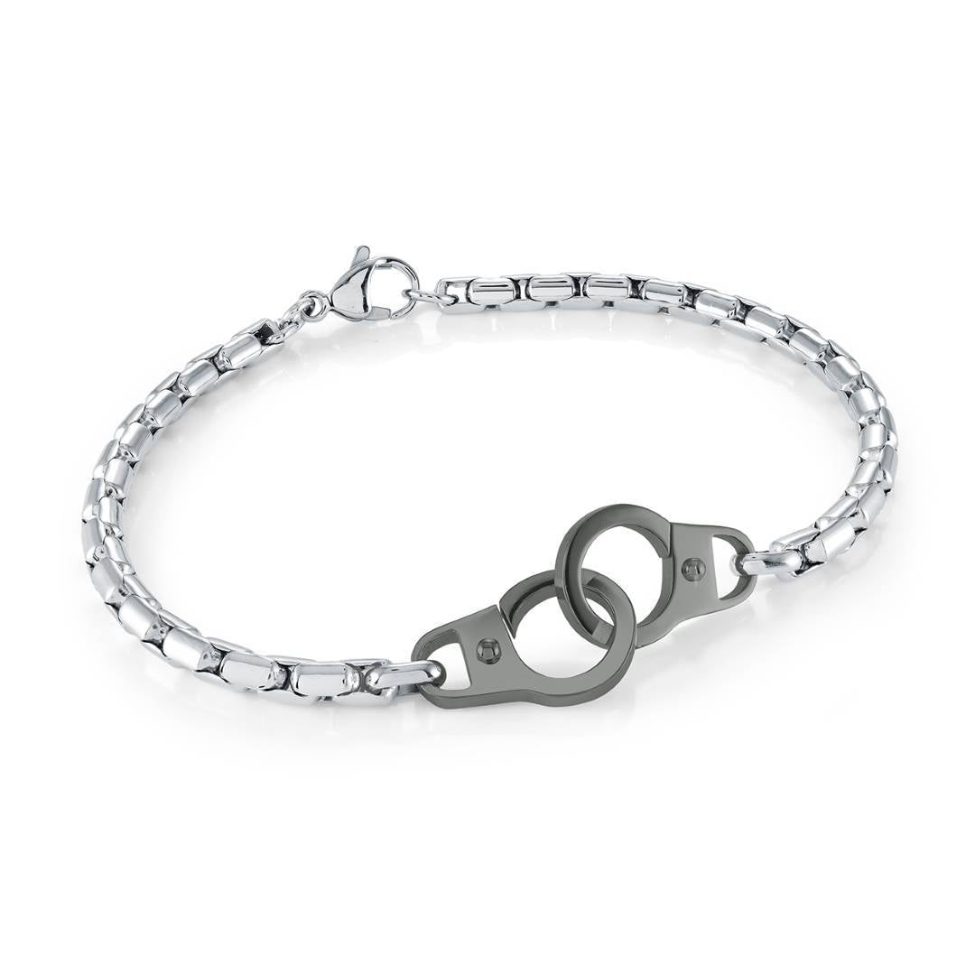 3.8MM HANDCUFF-CLASP BRACELET