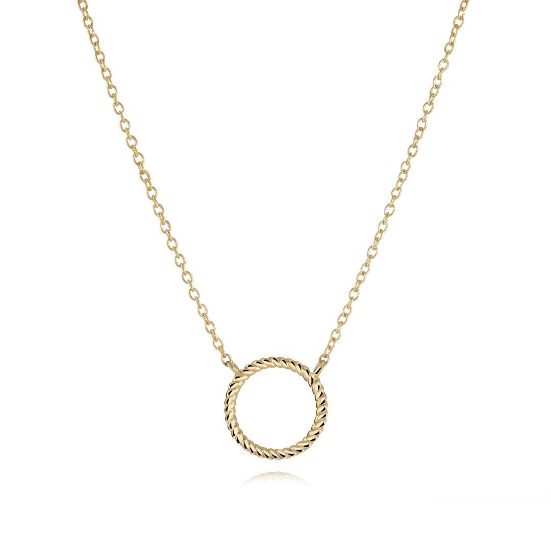 CIRCLE PENDANT NECKLACE