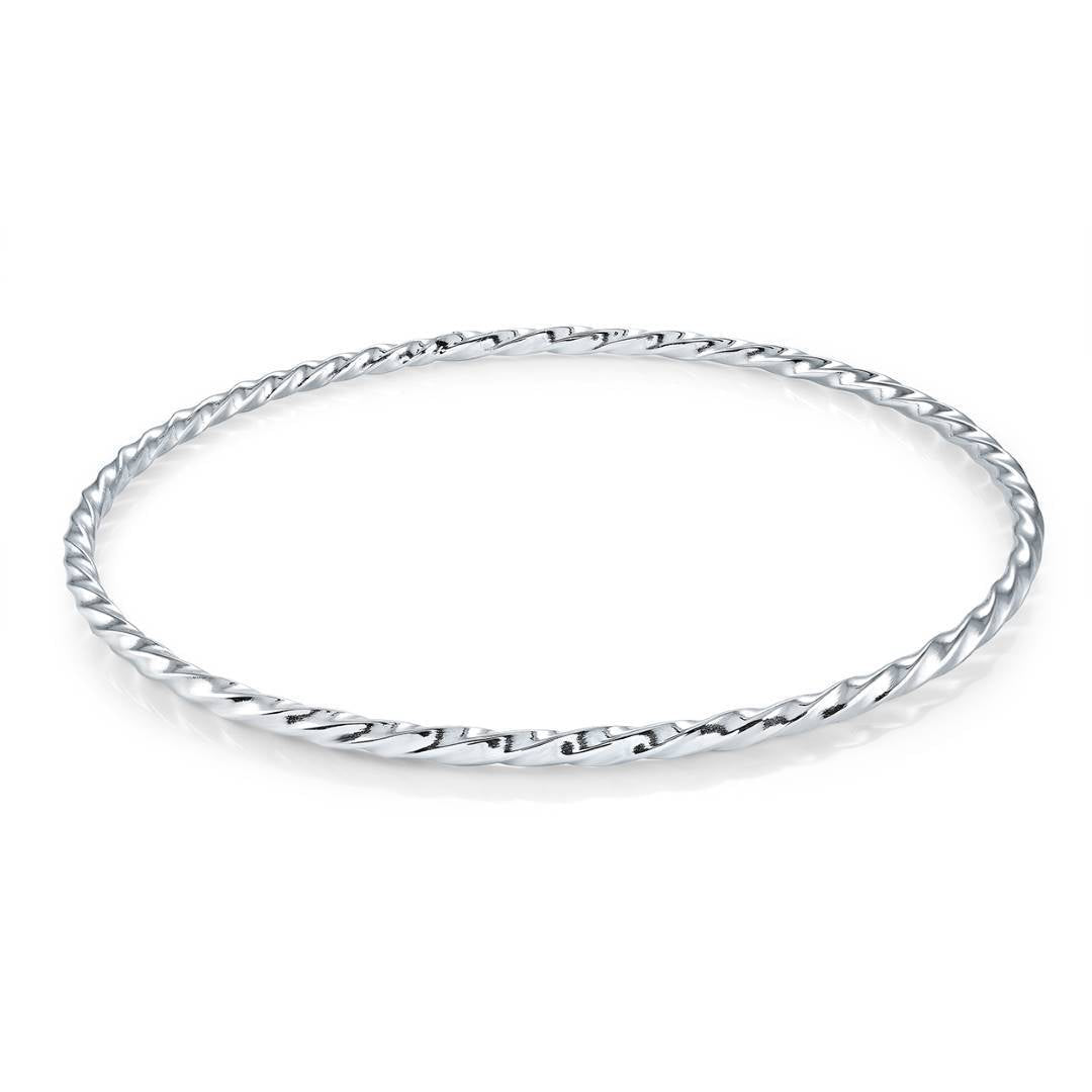 2.5MM TWIST BANGLE