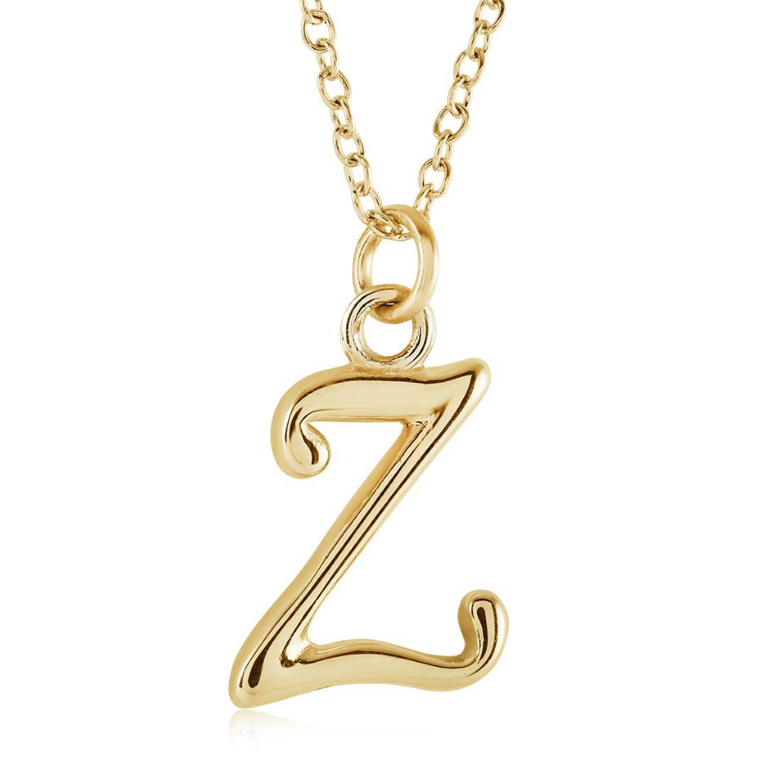 CURSIVE INITIAL NECKLACE