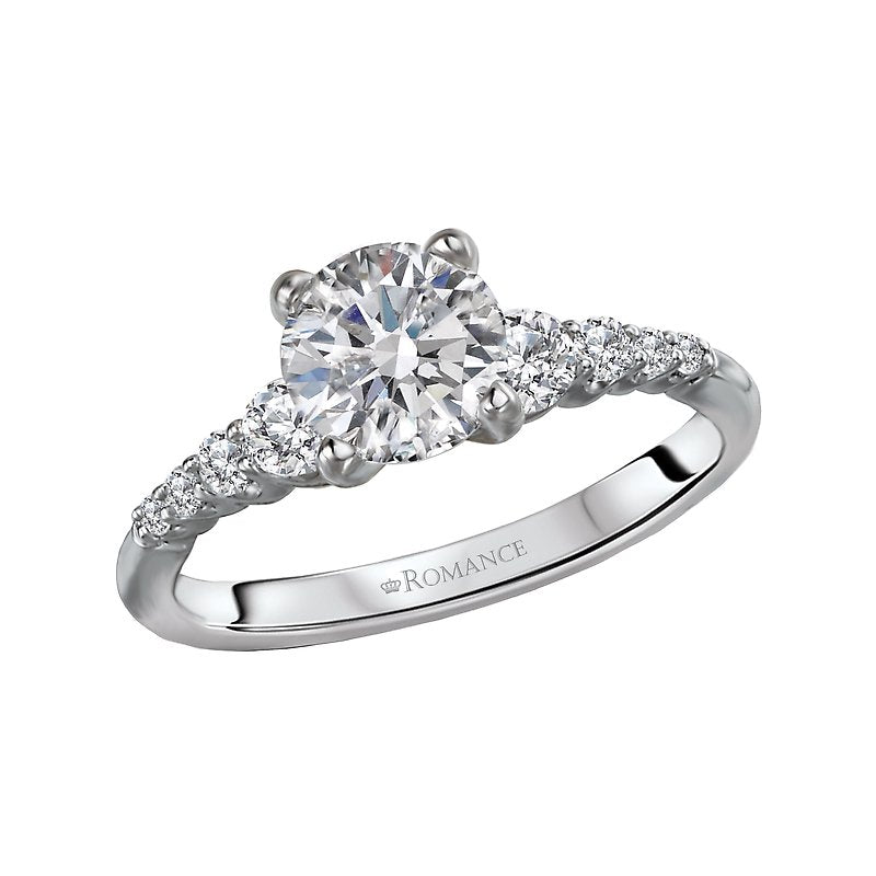 Romance Classic Diamond Semi-Mount Engagement Ring