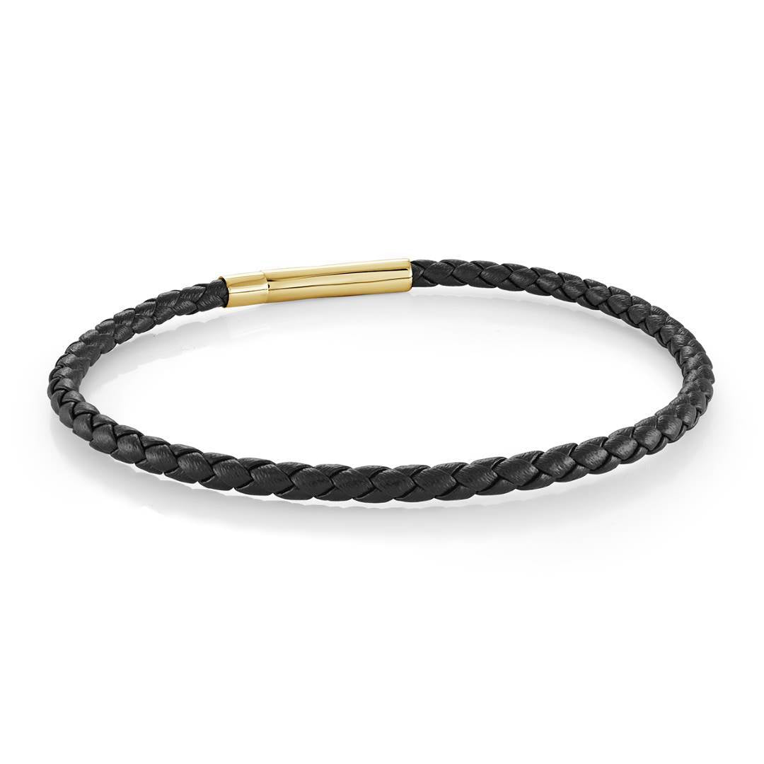 BRAIDED LEATHER BRACELET