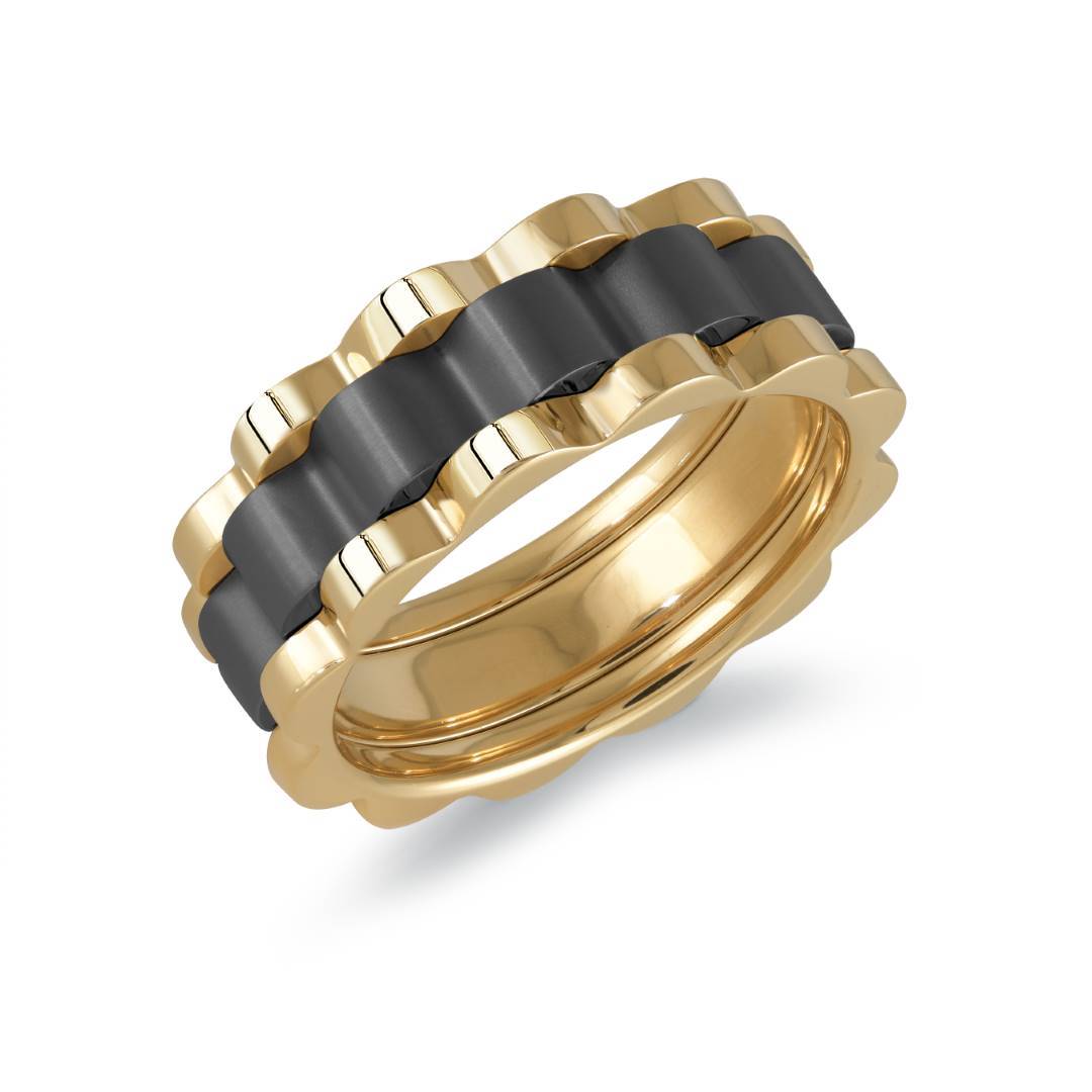 8MM WATCH LINK RING