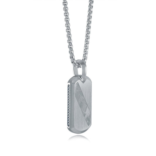 METEORITE DOG TAG PENDANT
