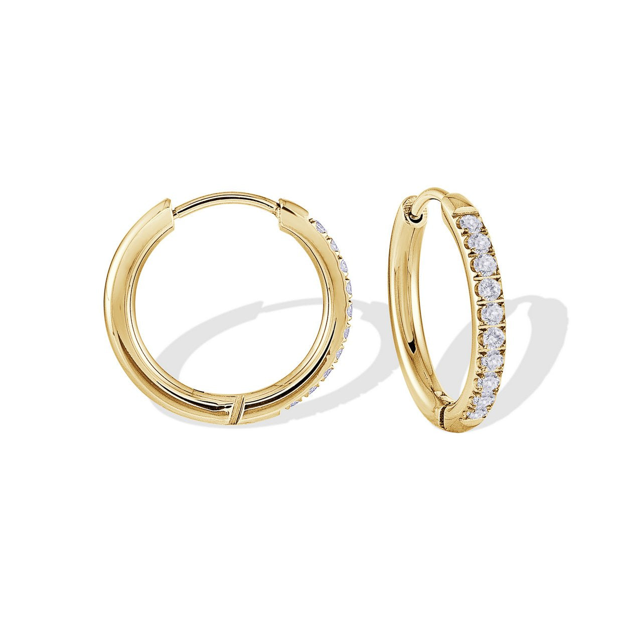 17.5MM ETERNITY HOOPS