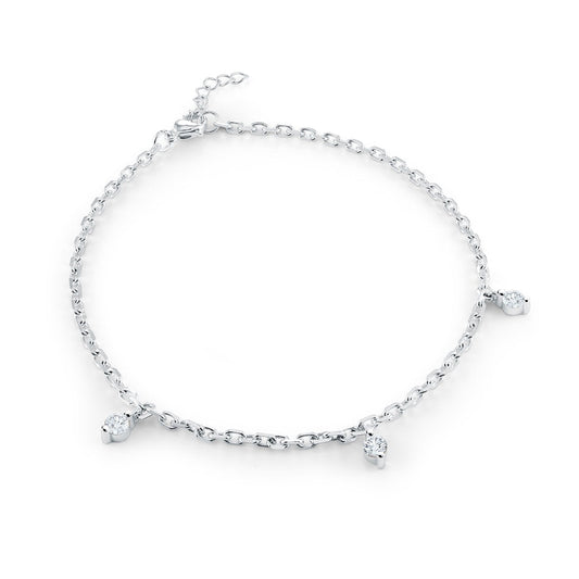 CZ STATION ANKLET