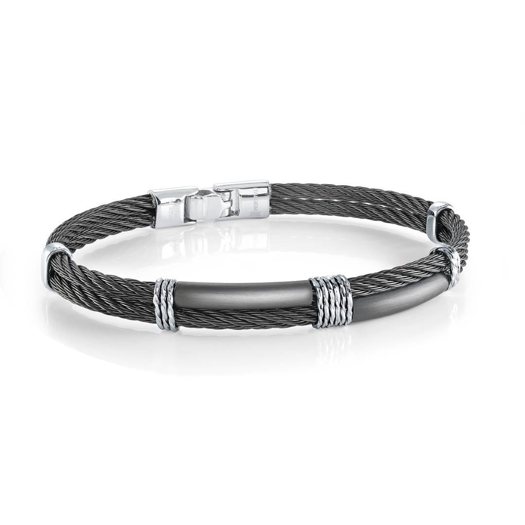2-ROW CABLE BANGLE