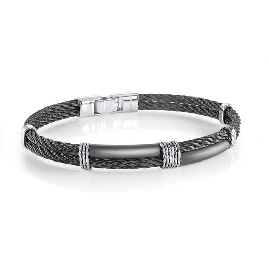 2-ROW CABLE BANGLE