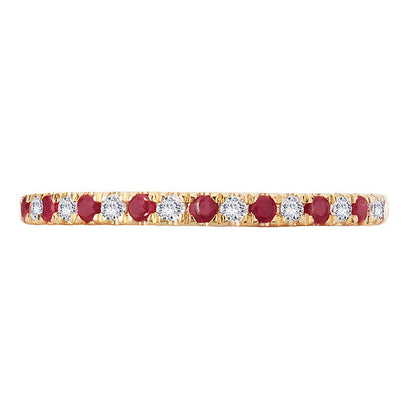Diamond and Ruby Fashion Ring