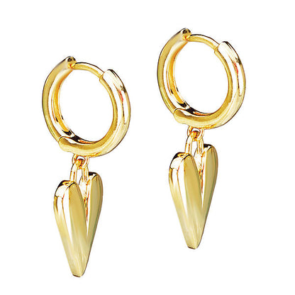 Ladies Fashion Heart Earrings