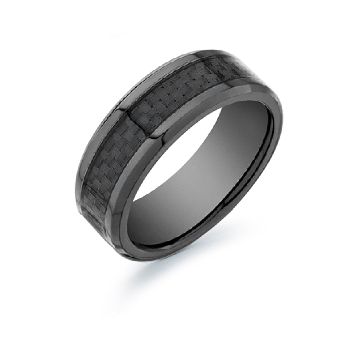8MM TITANIUM CARBON-FIBRE BAND
