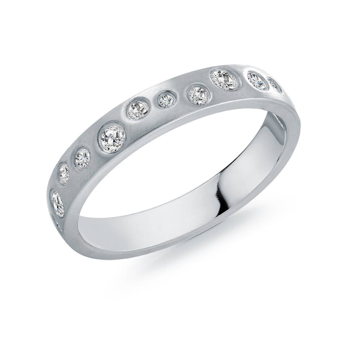 OFFSET CZ RING
