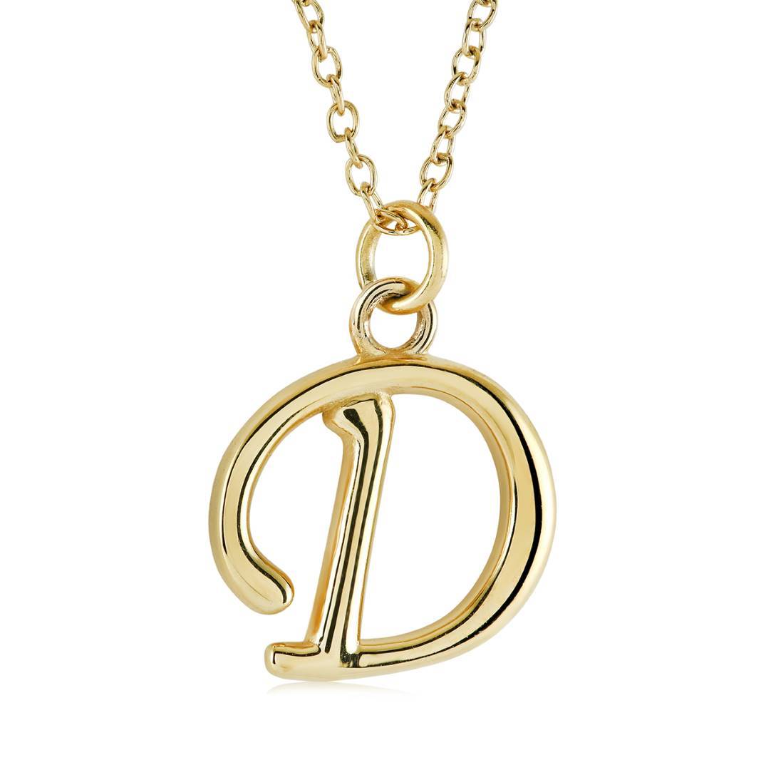 CURSIVE INITIAL NECKLACE