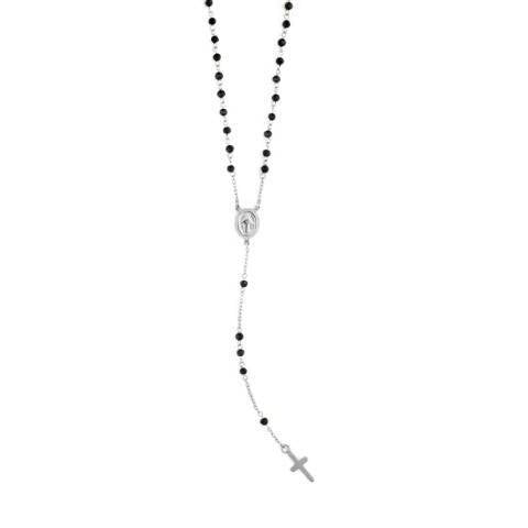 ROSARY ONYX NECKLACE