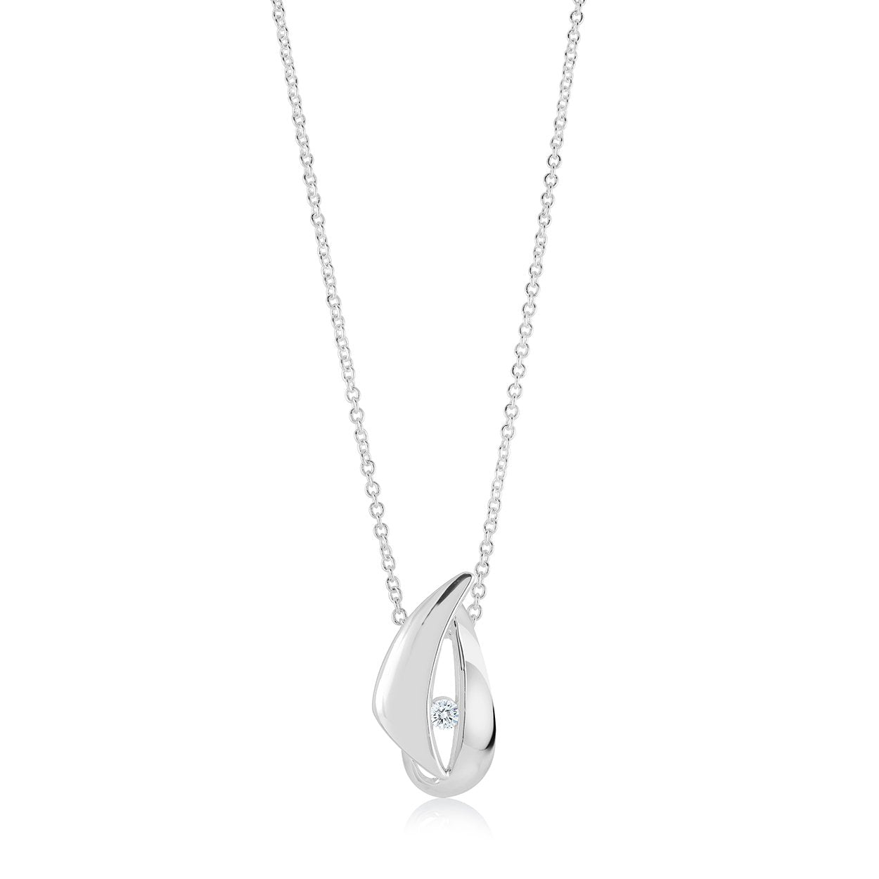 SINGLE CZ PENDANT