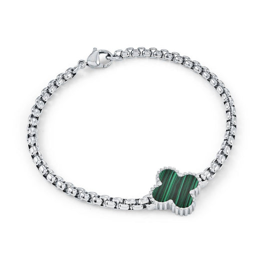 17MM-LUCKY-CLOVER BRACELET
