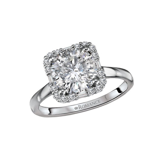 Romance Semi-Mount Diamond Engagement Ring