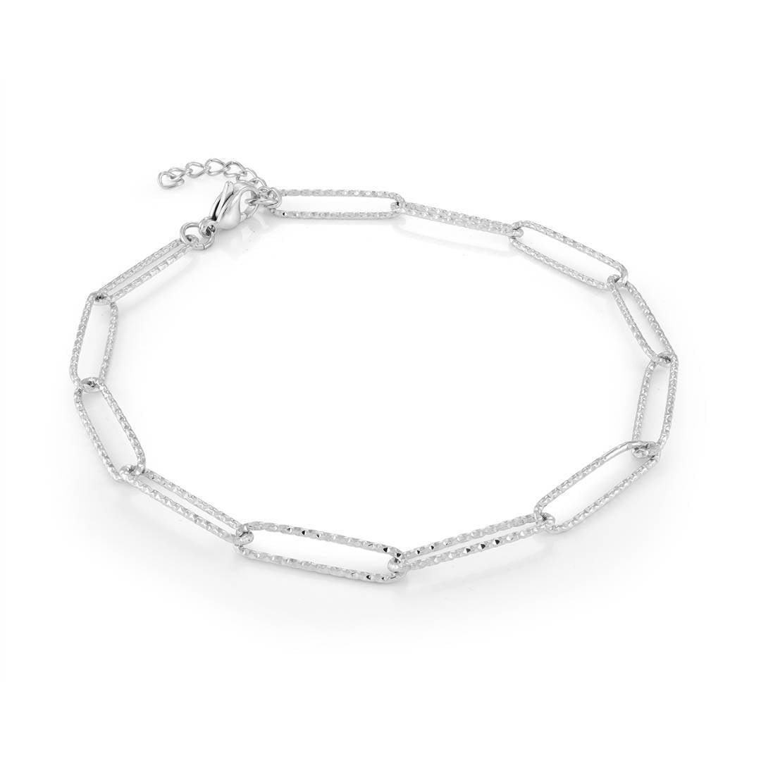 SPARKLE OVAL ANKLET