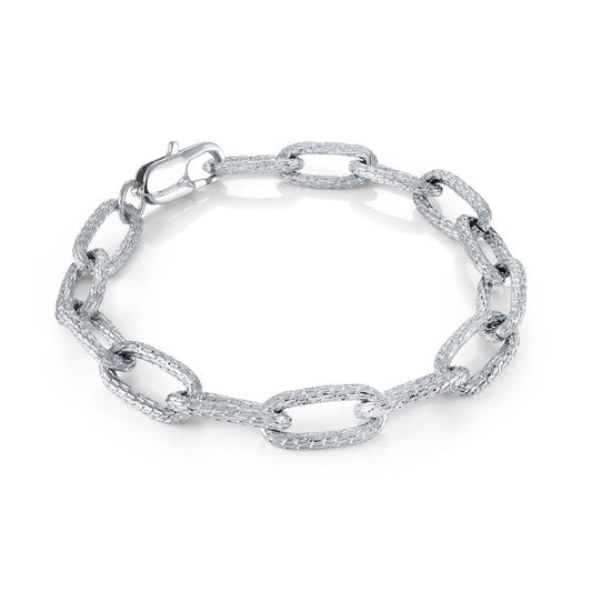 8MM-OVAL DIA-CUT BRACELET