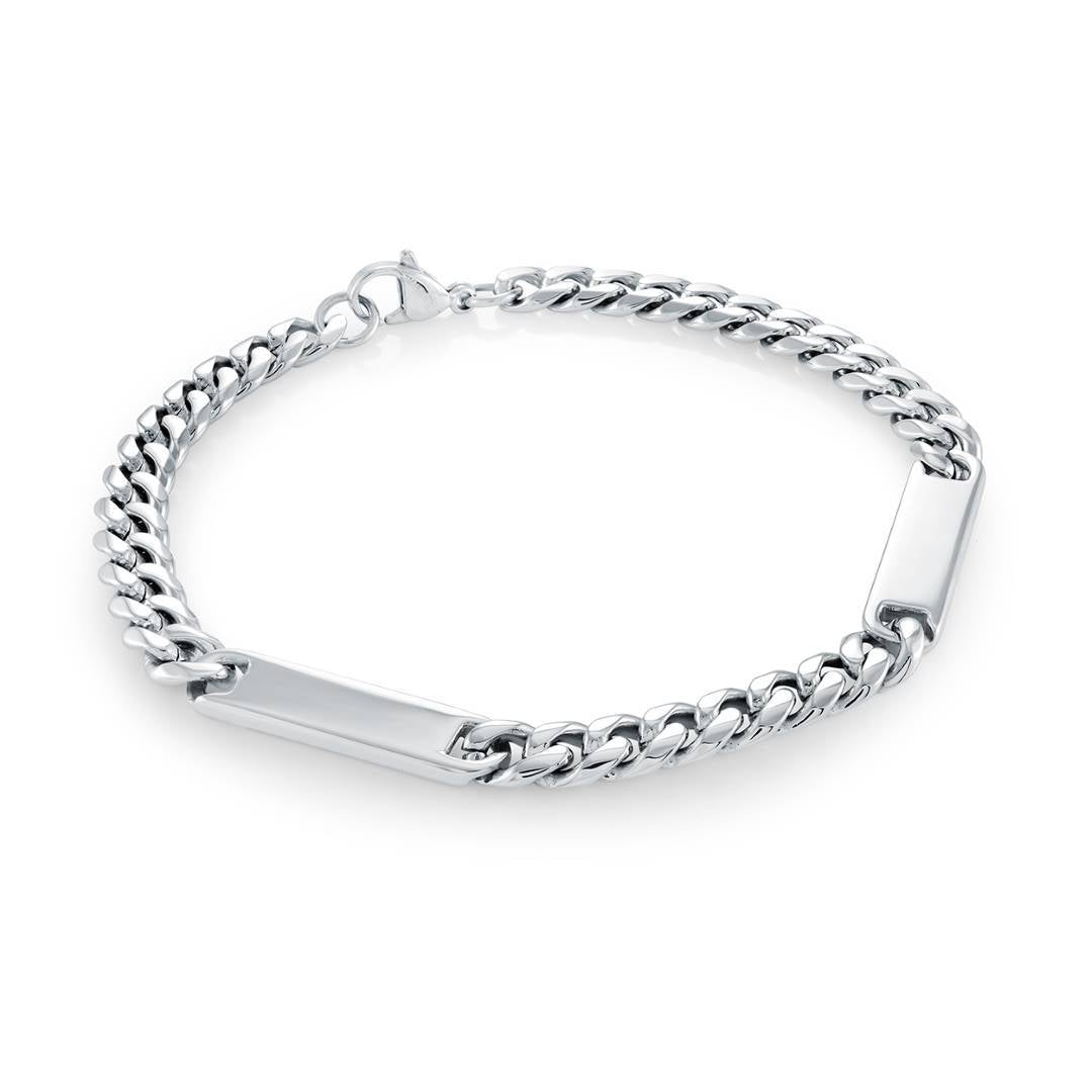 6MM ENGRAVABLE CURB BRACELET