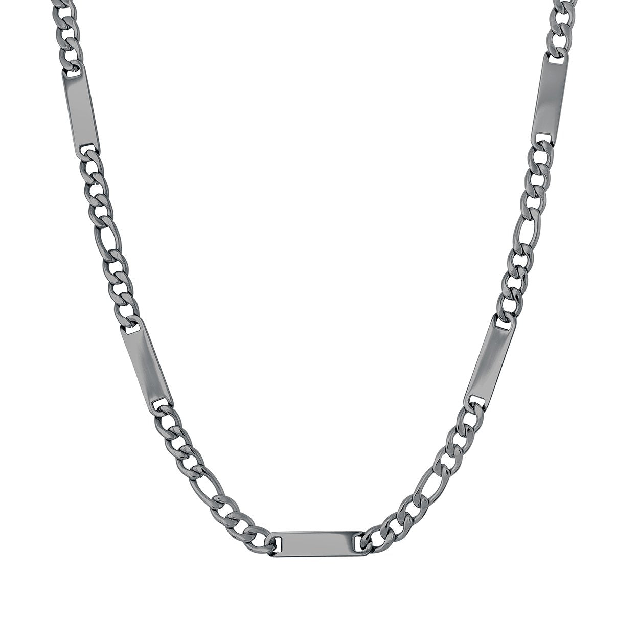 6MM ENGRAVABLE FIGARO CHAIN