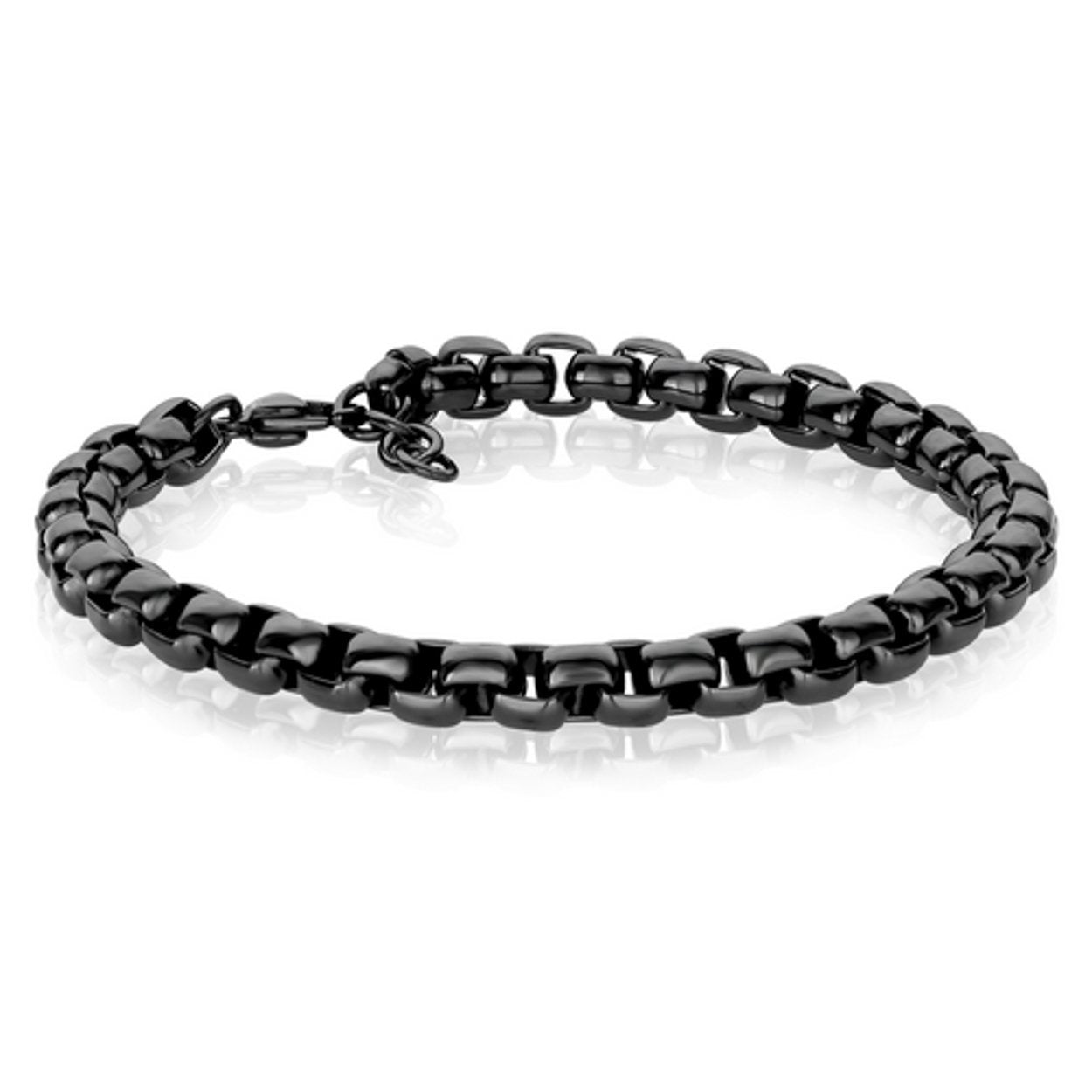 4.5MM ROUND BOX LINK BRACELET
