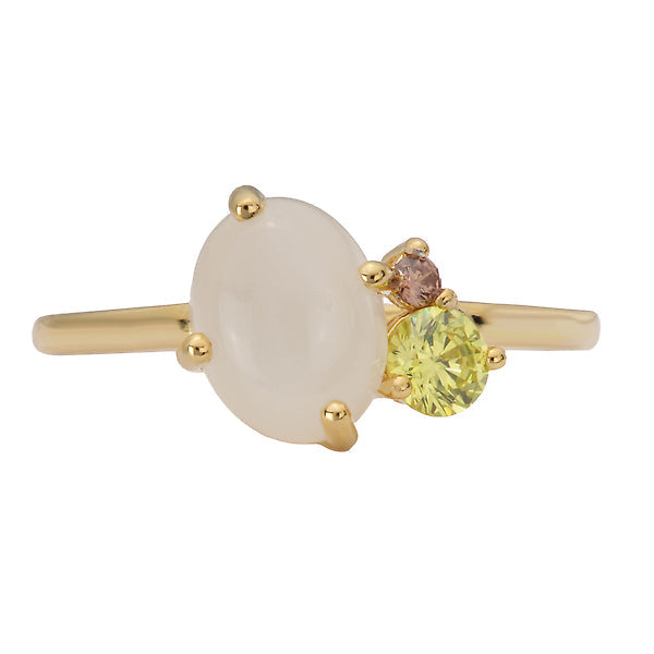 Ladies Fashion Gemstone Ring