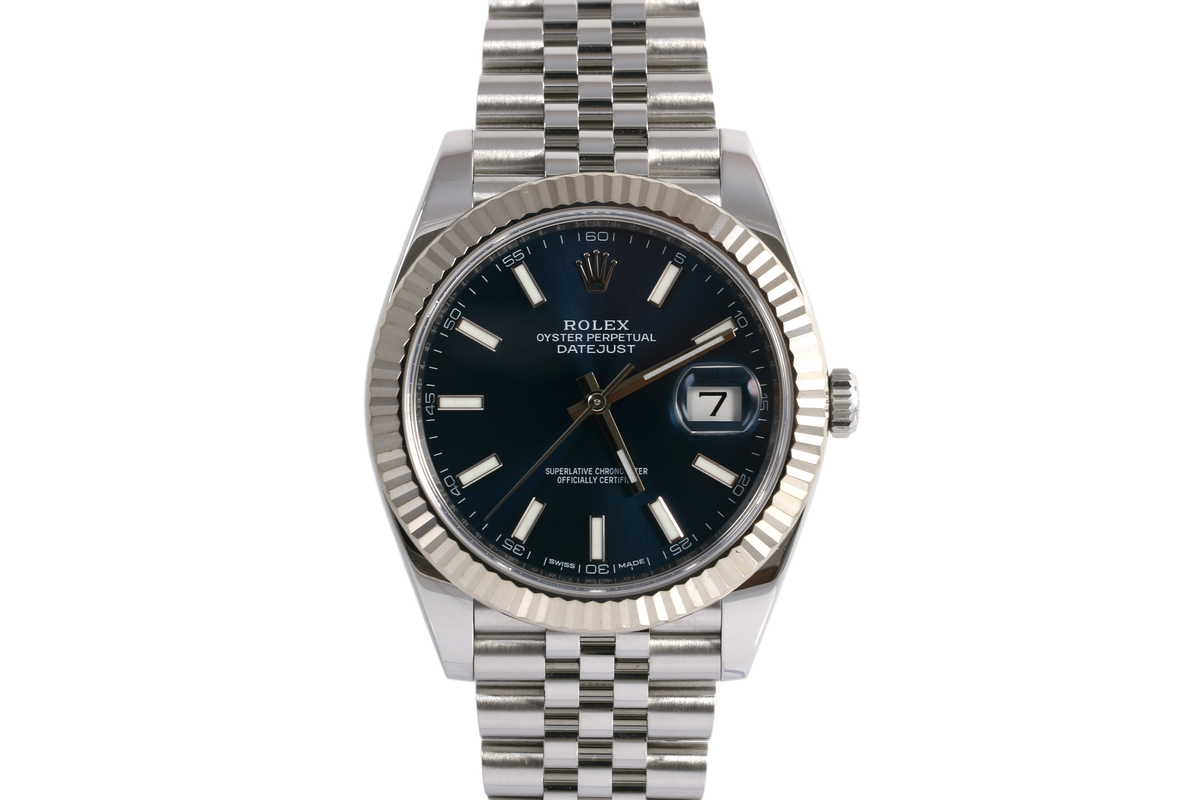 2018 Rolex Datejust 41mm Jubilee - 126334 (Blue)