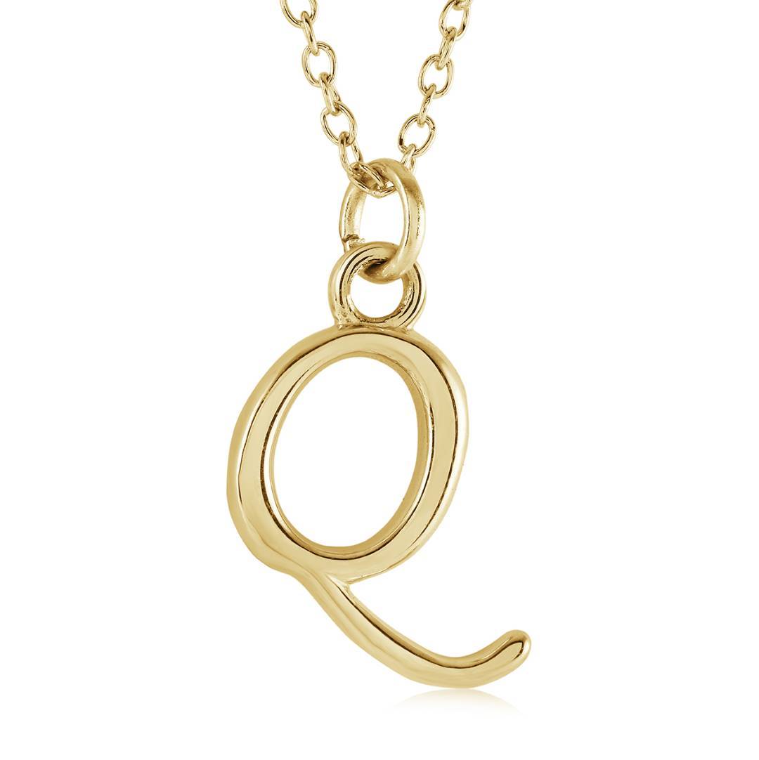 CURSIVE INITIAL NECKLACE