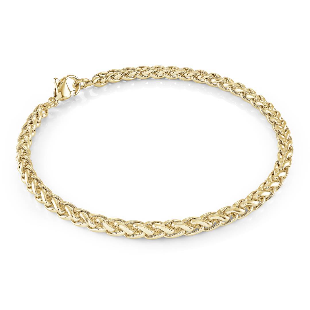 4MM WHEAT BRACELET