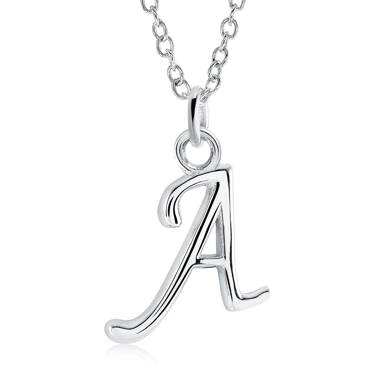CURSIVE INITIAL NECKLACE