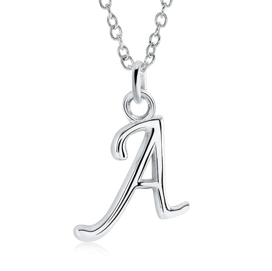CURSIVE INITIAL NECKLACE