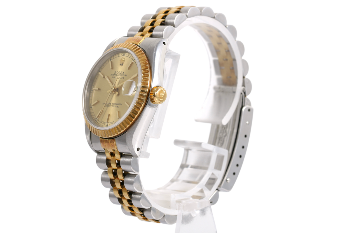 1990 Rolex Datejust 31mm - 68273 (Champagne)