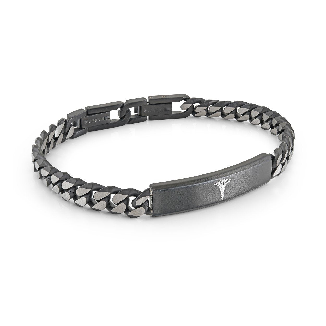 7.7MM MEDIC-ID PLATE BRACELET
